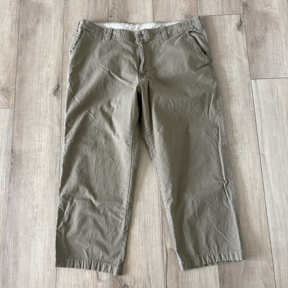 Columbia Men's Regular Fit Utility Jeans Size 40X30 Green Zip‎ Pocket